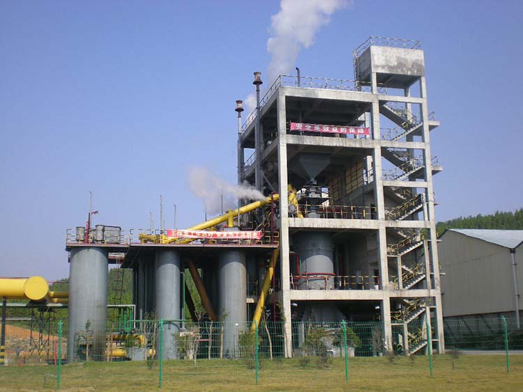 安徽琉璃瓦厂煤气发生炉完成验收