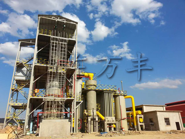 赞比亚UNIVERSAL MINING & CHEMICAL公司φ3.6×2台两段冷净煤气站