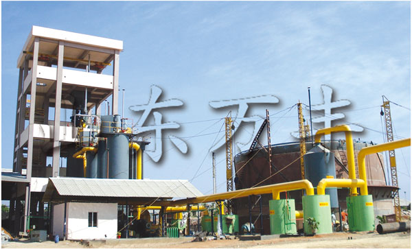印度JOHNSON陶瓷有限公司φ2.6m*1台两段炉冷净煤气站