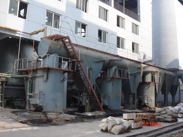 朝鲜城津制钢联合企业φ3.2×3台单段冷净煤气站