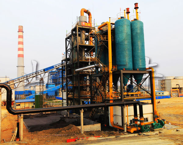 Pulverized coal gasifier