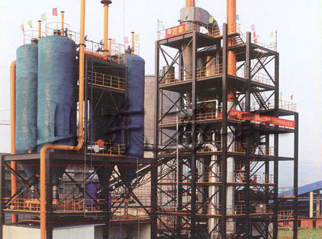 Pulverized bed coal gasifier